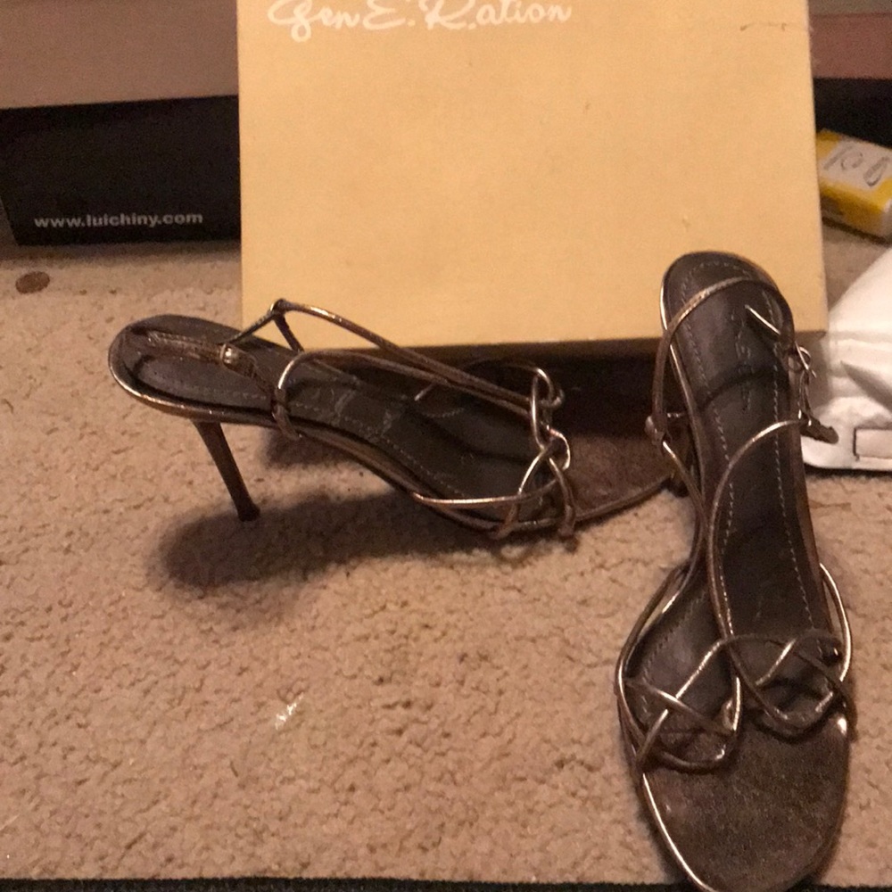 Never Worn Strappy Sandals
